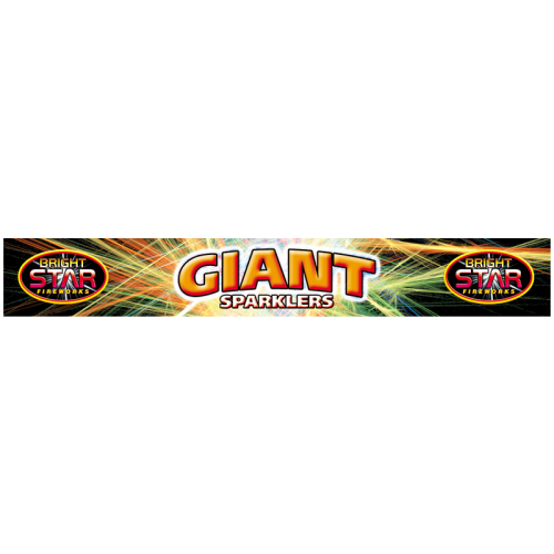 Giant Sparklers 5pce D/Box 10