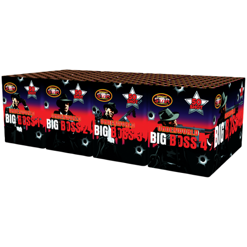 Big Boss 50 Shot Barrage 4pce kit (1.3G)