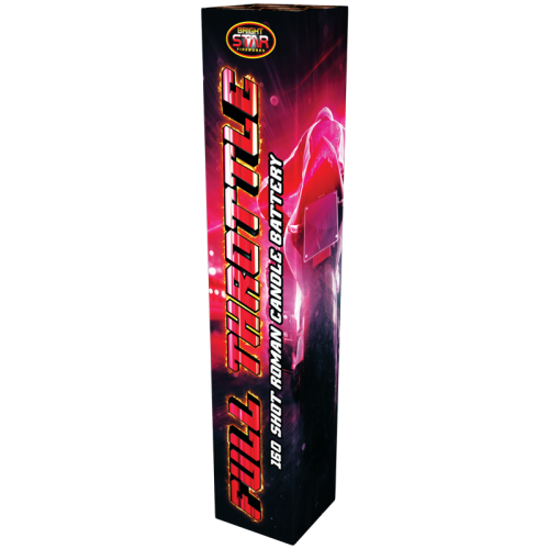 Full Throttle 160 Shot Roman Candle Battery